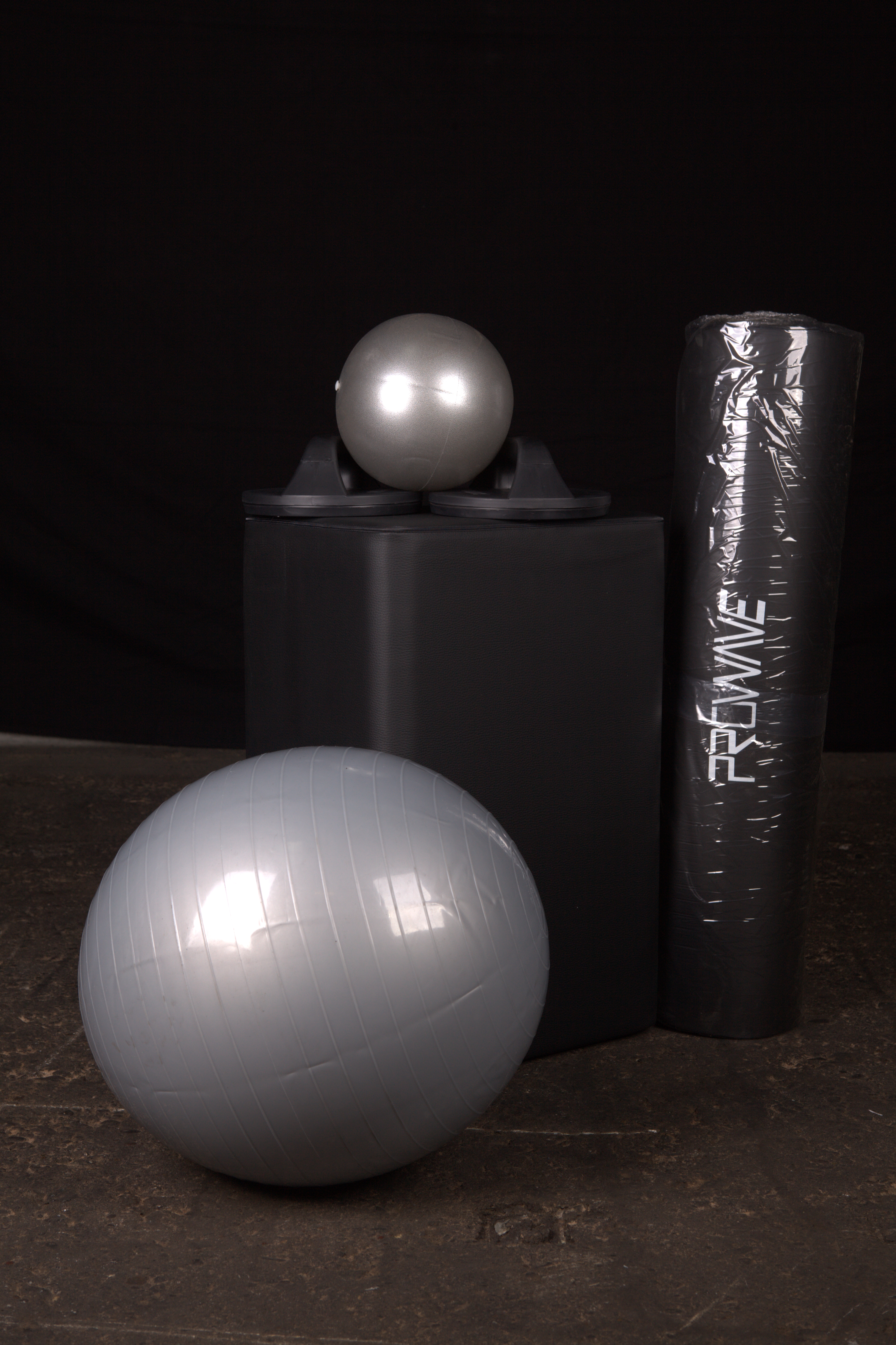 PROWAVE Vibration Training Accessories - Exercise Ball, Balance Equipment and Training Mat